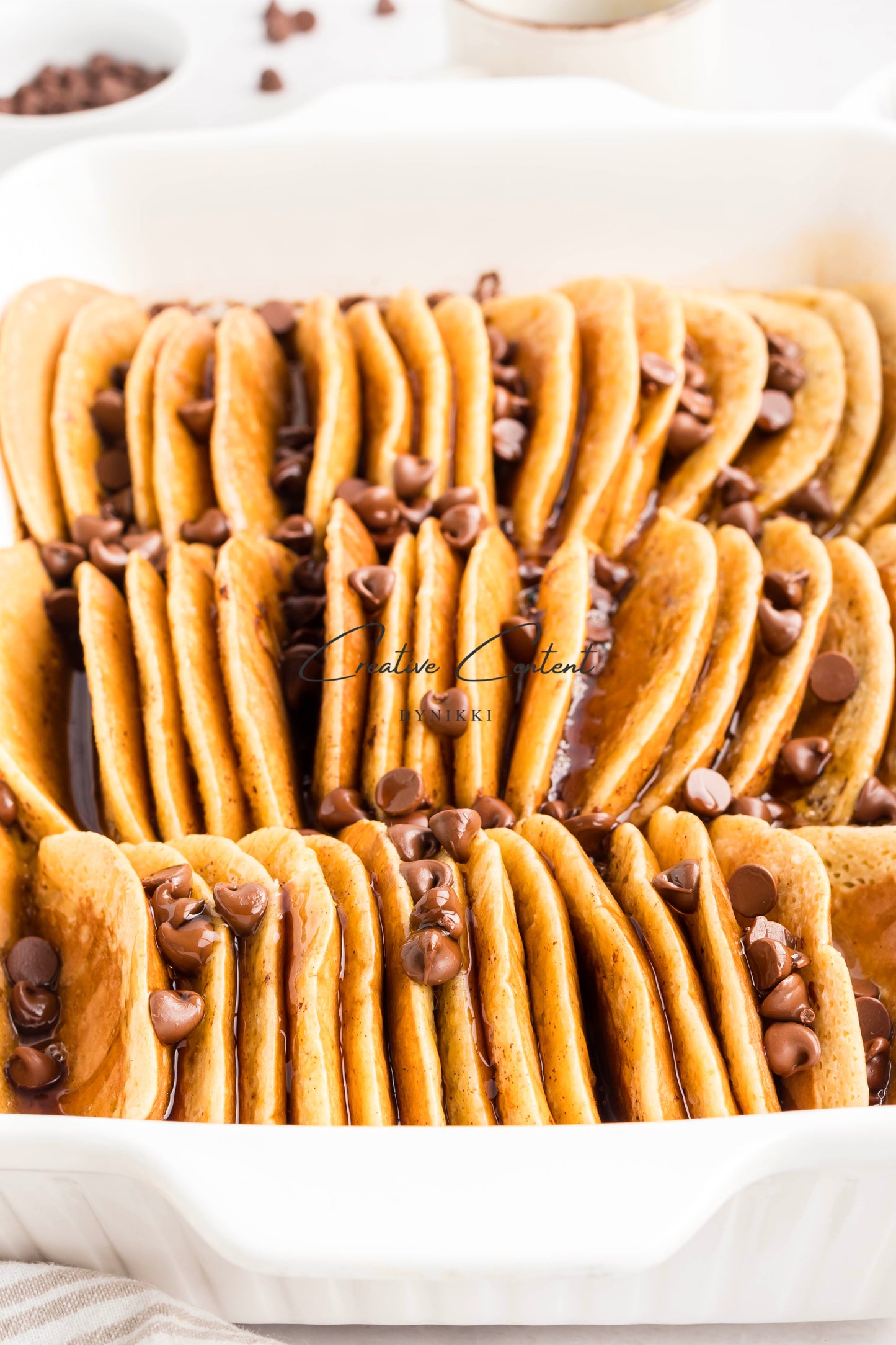 Chocolate Chip Pancake Casserole - Exclusive