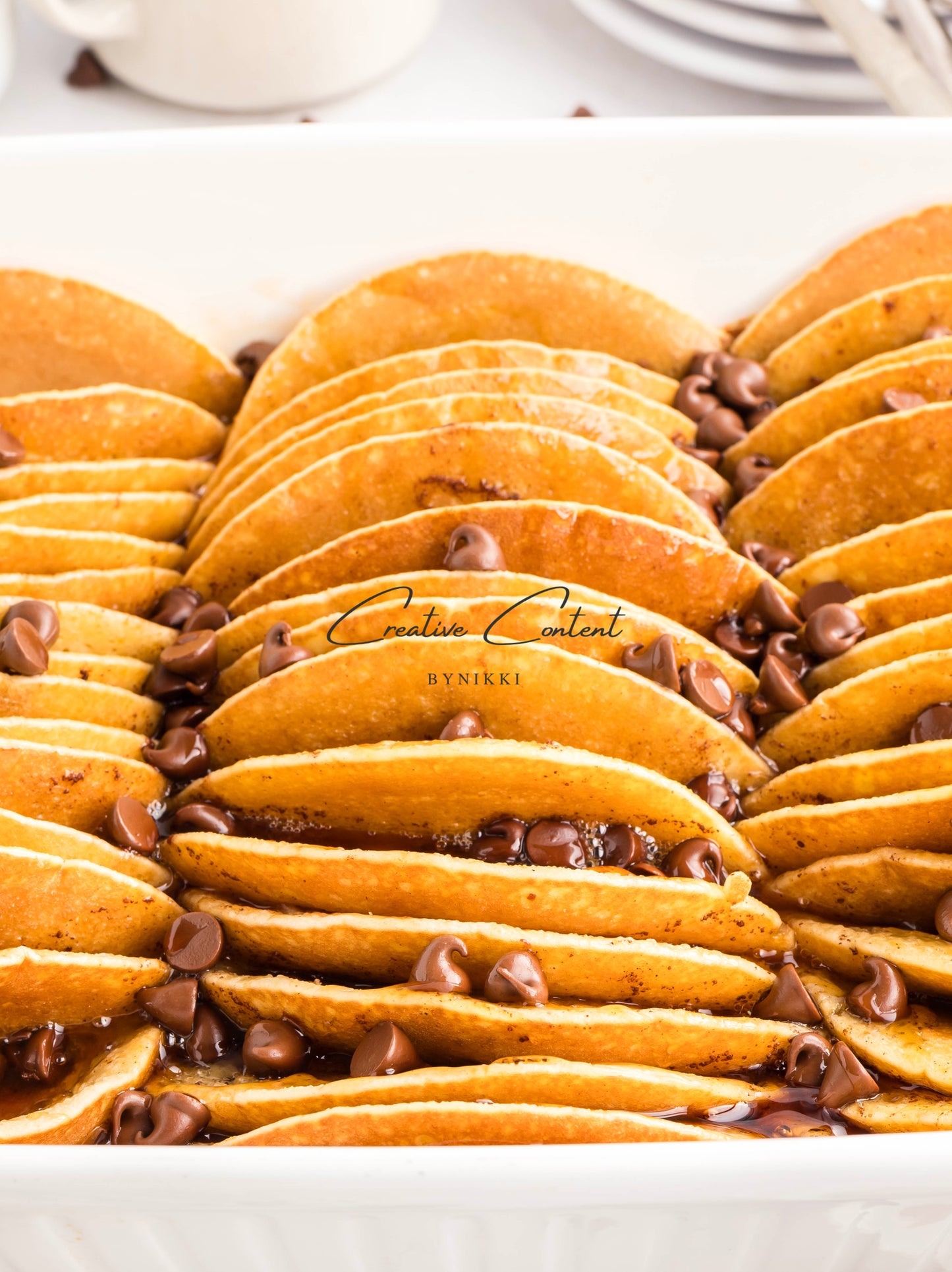 Chocolate Chip Pancake Casserole - Exclusive