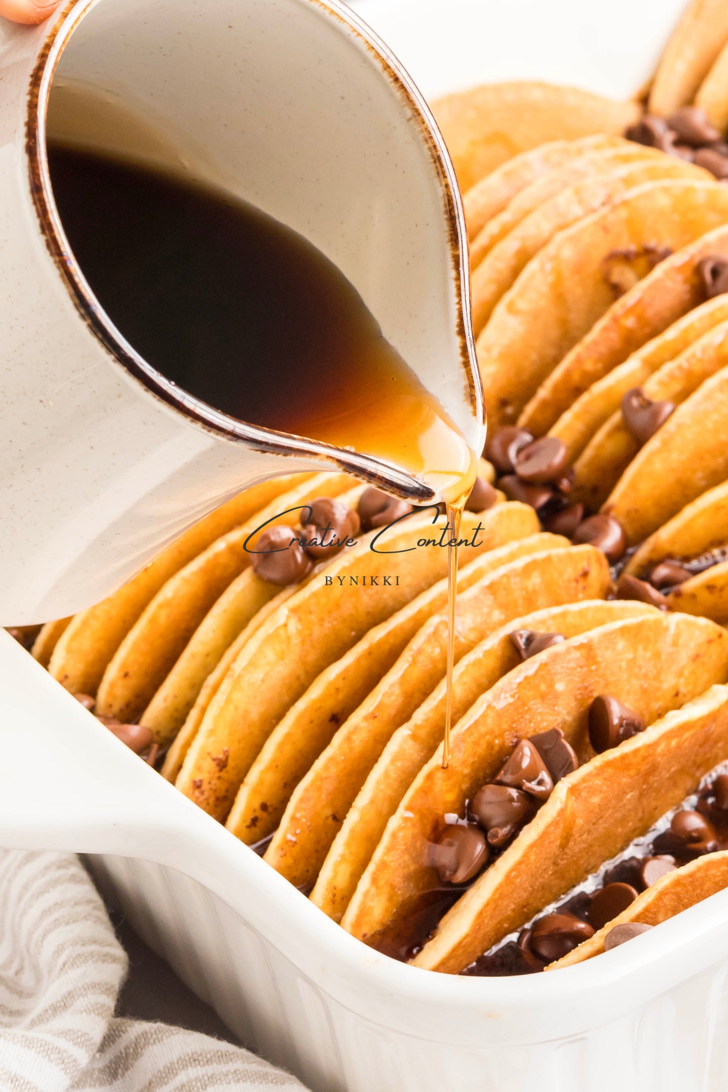 Chocolate Chip Pancake Casserole - Exclusive