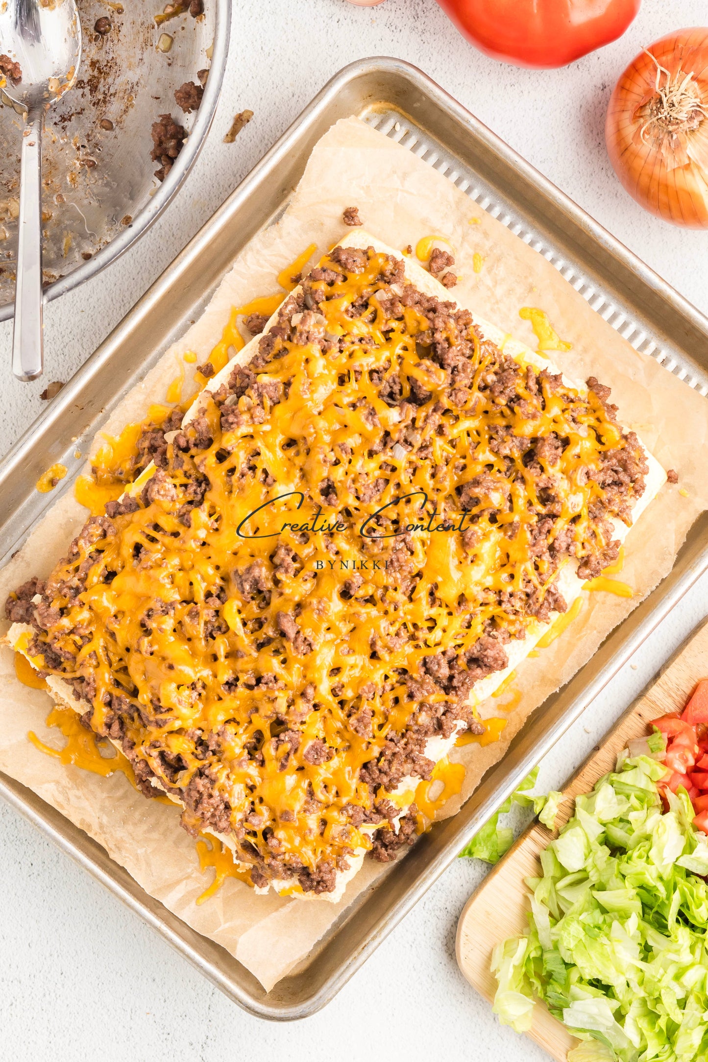 Chopped Cheese Sliders - Exclusive