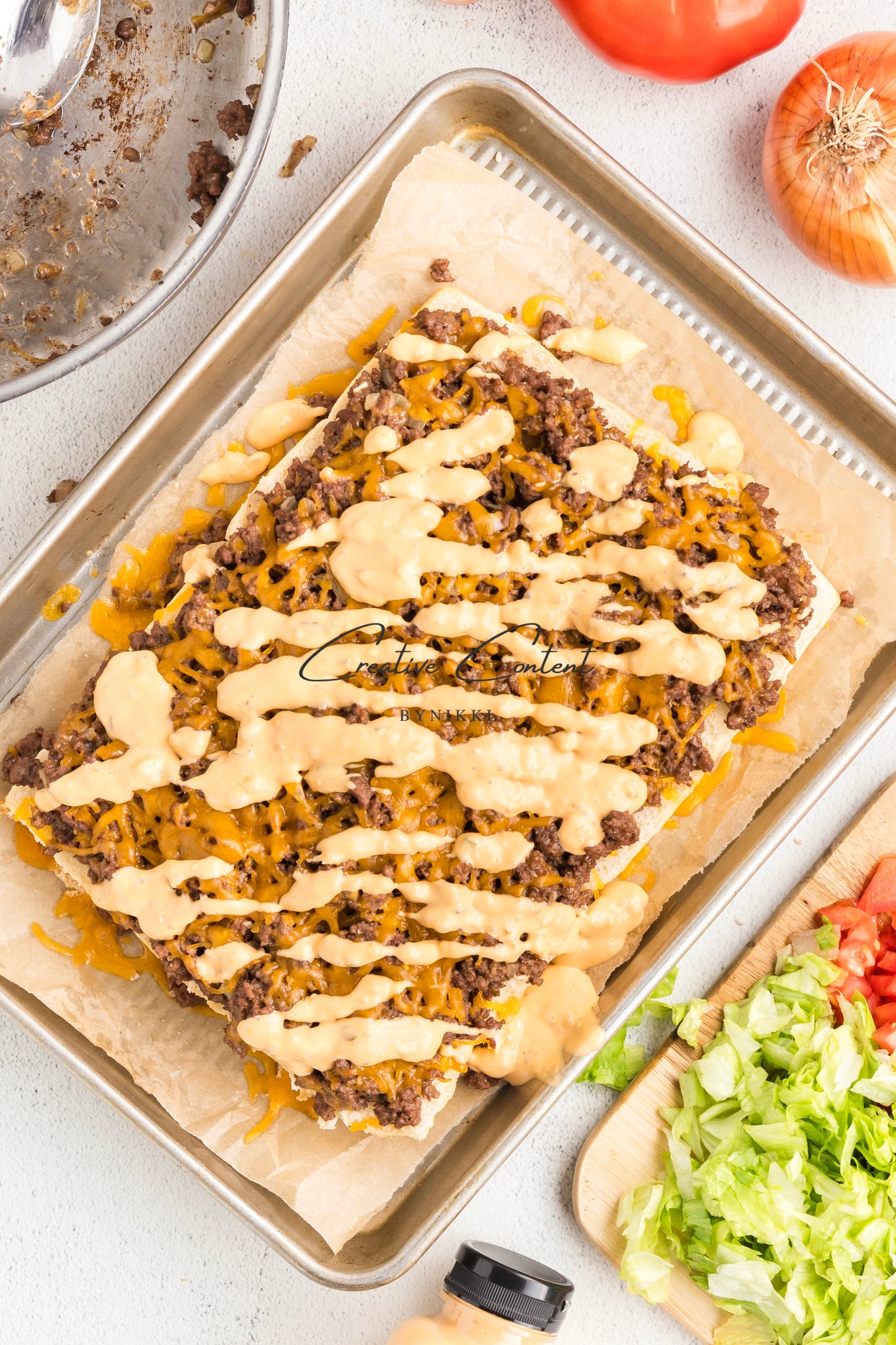 Chopped Cheese Sliders - Exclusive