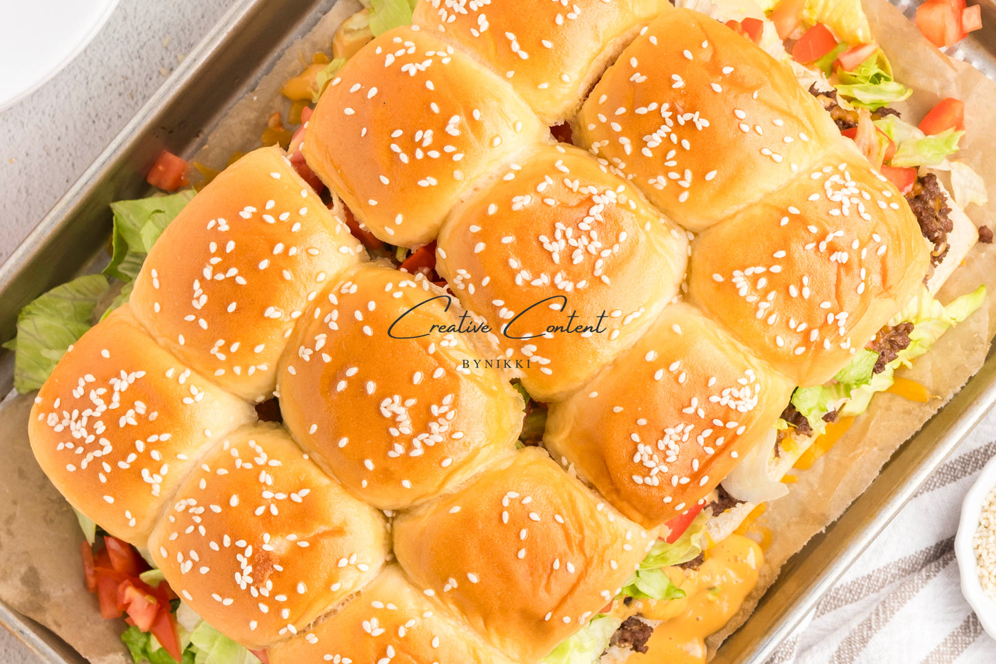 Chopped Cheese Sliders - Exclusive