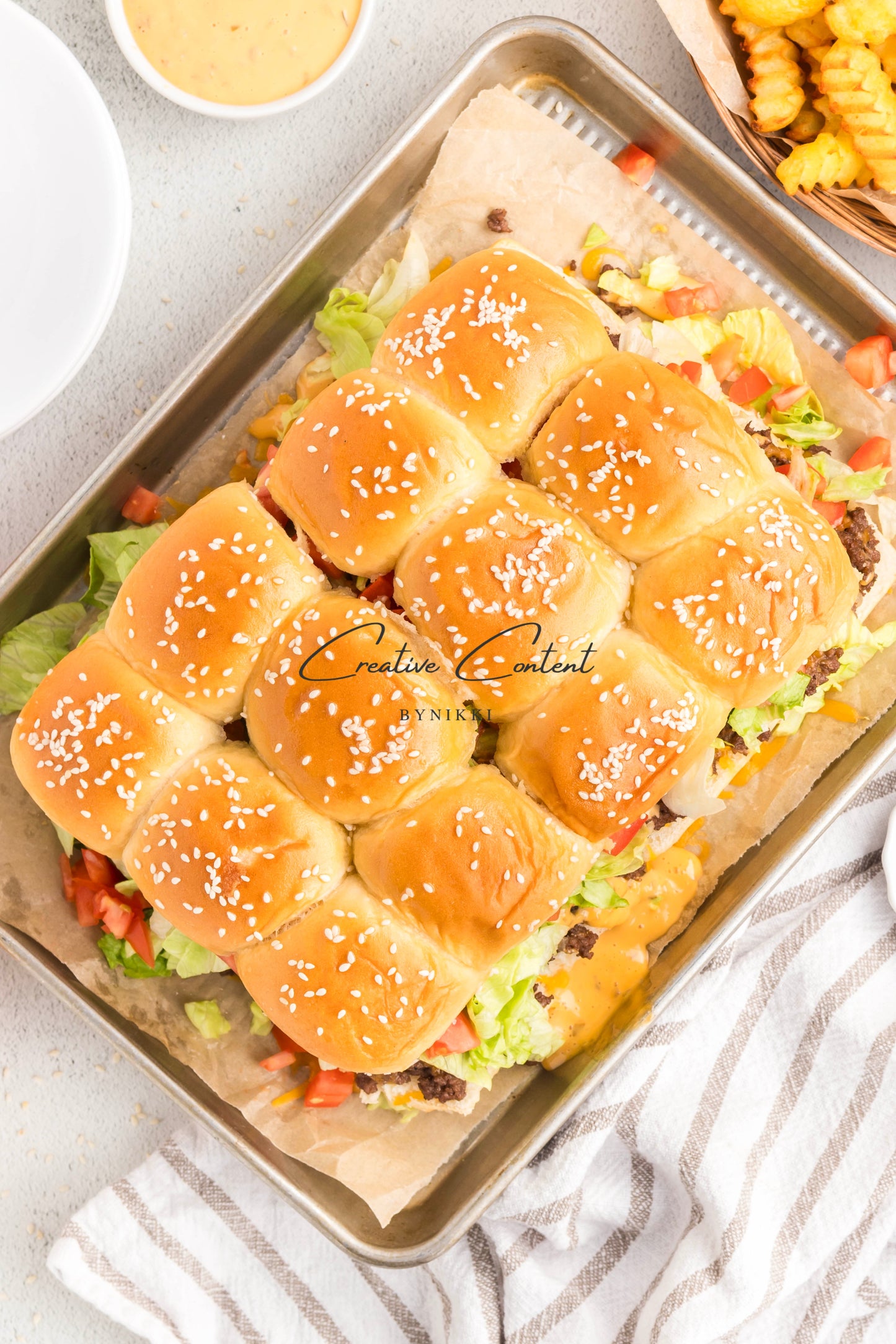 Chopped Cheese Sliders - Exclusive
