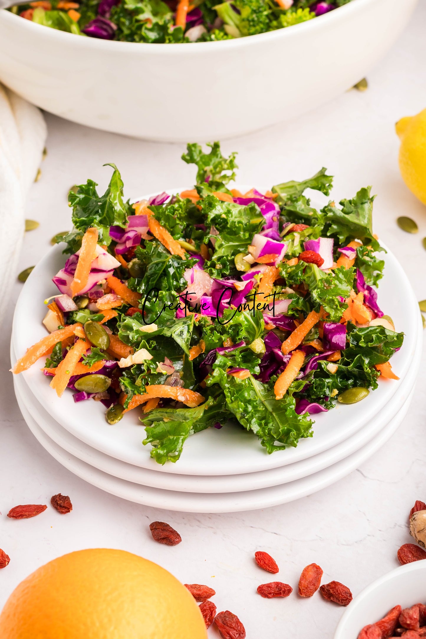 Chopped Kale Salad - Set 1  of  2