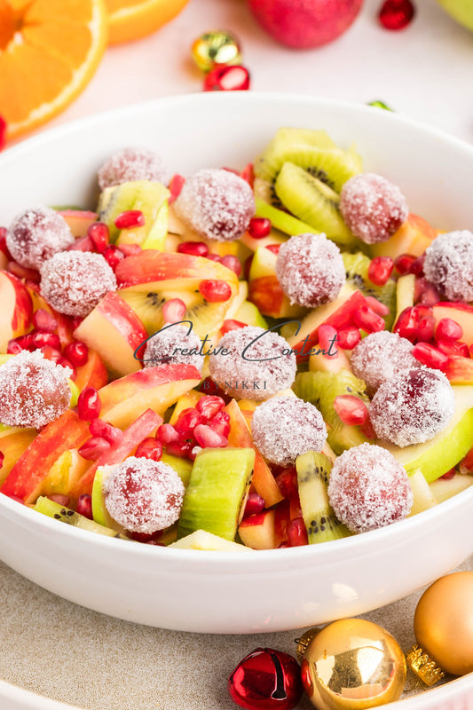 Christmas Fruit Salad  - Set 1 of 2