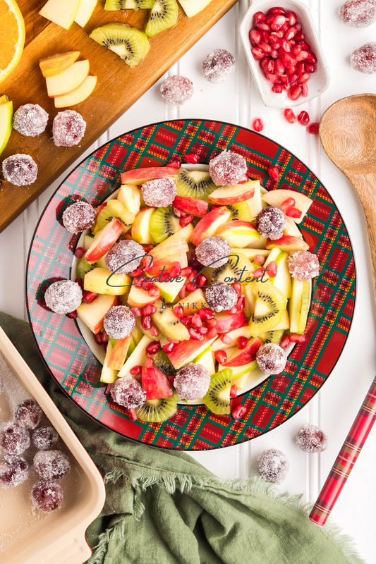 Christmas Fruit Salad  -  Set 2 of 2