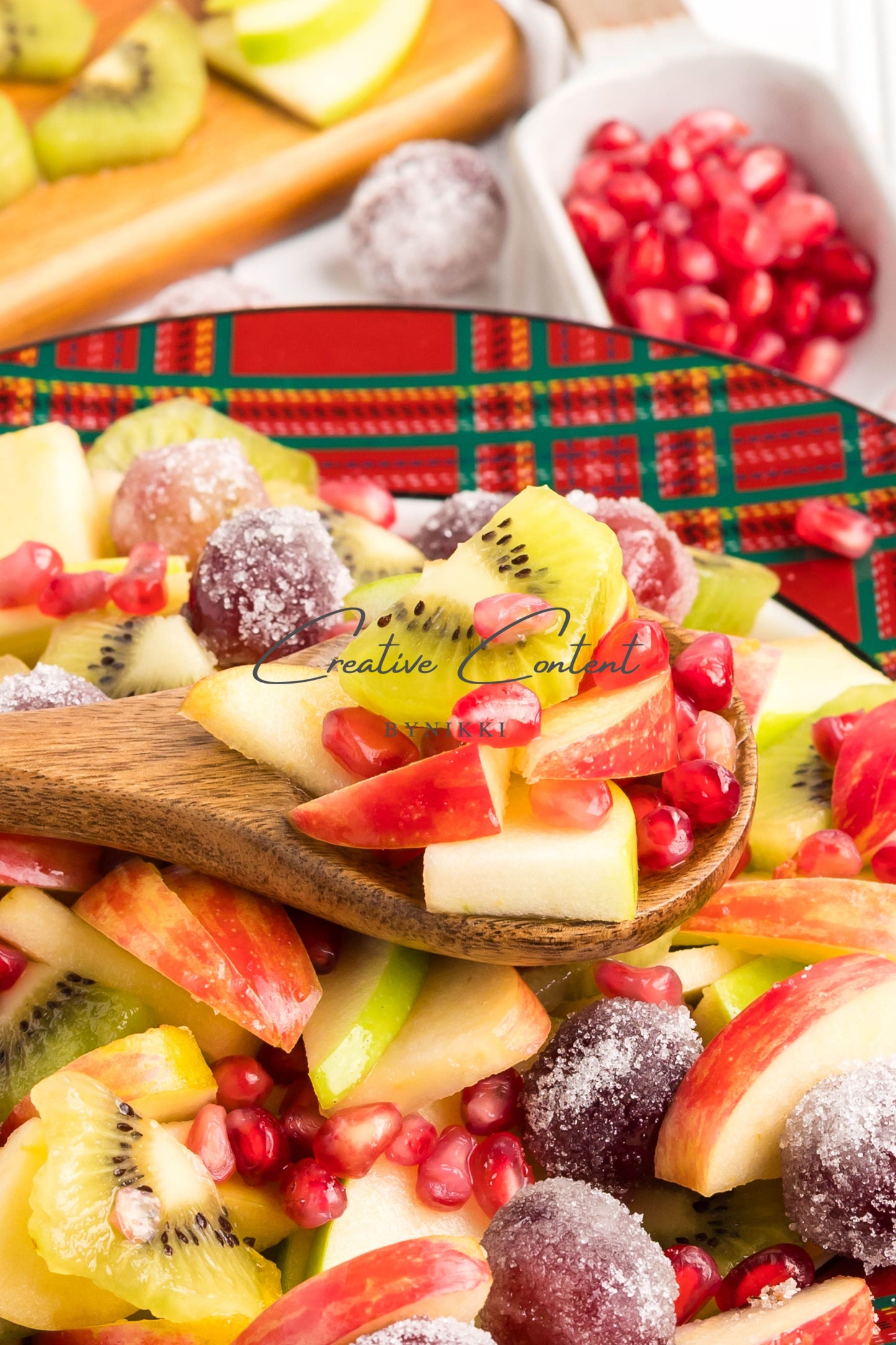 Christmas Fruit Salad  -  Set 2 of 2
