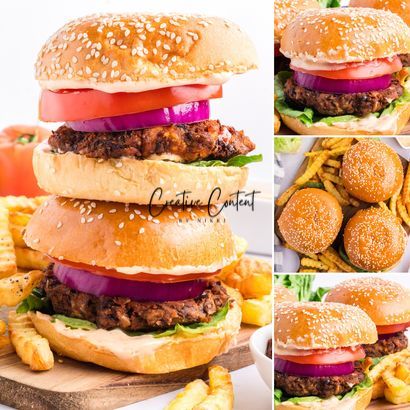 Black Bean Burgers + Chipotle Mayonnaise  - Exclusive