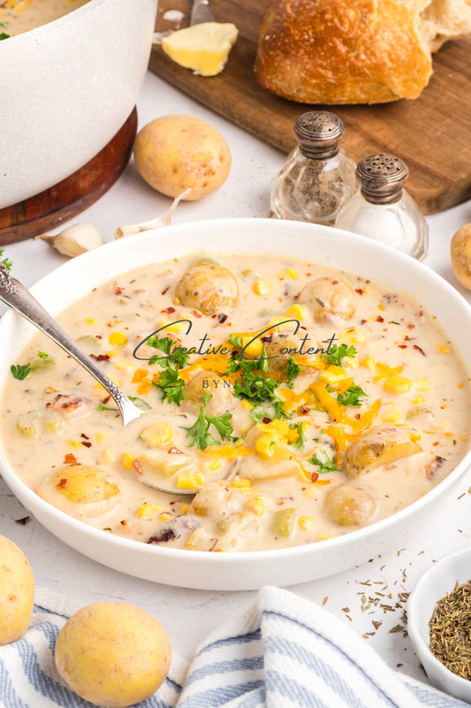 Corn and Potato Chowder -  Exclusive