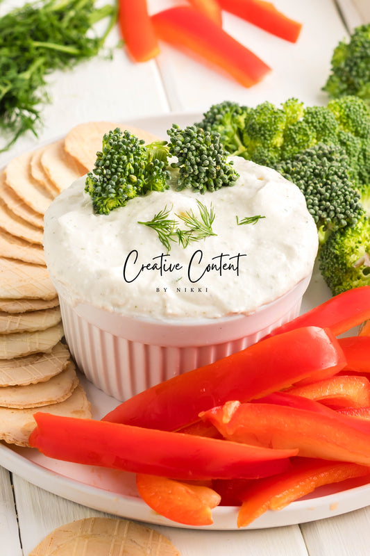 Whipped Cottage Cheese Ranch Dip - Set 2 of 2