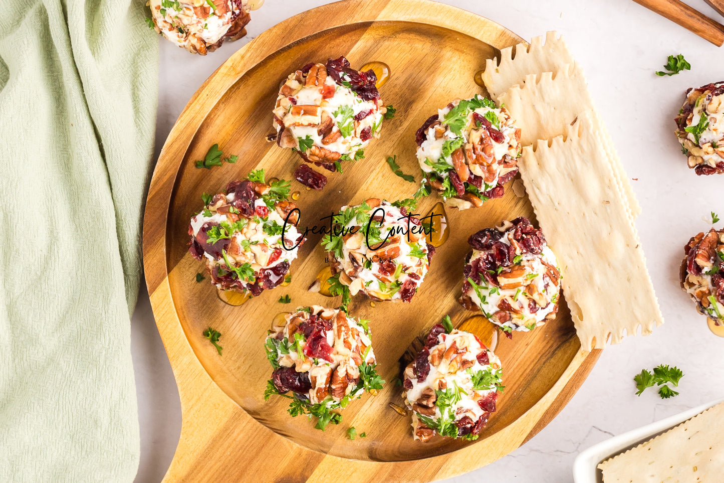Cranberry Goat Cheese Balls - Set 1 of 2
