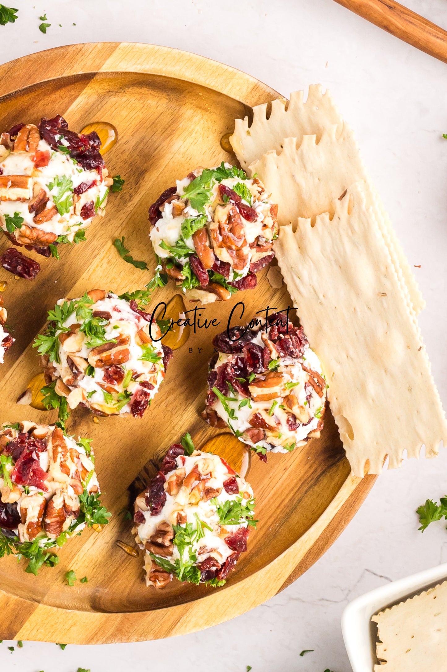 Cranberry Goat Cheese Balls - Set 1 of 2