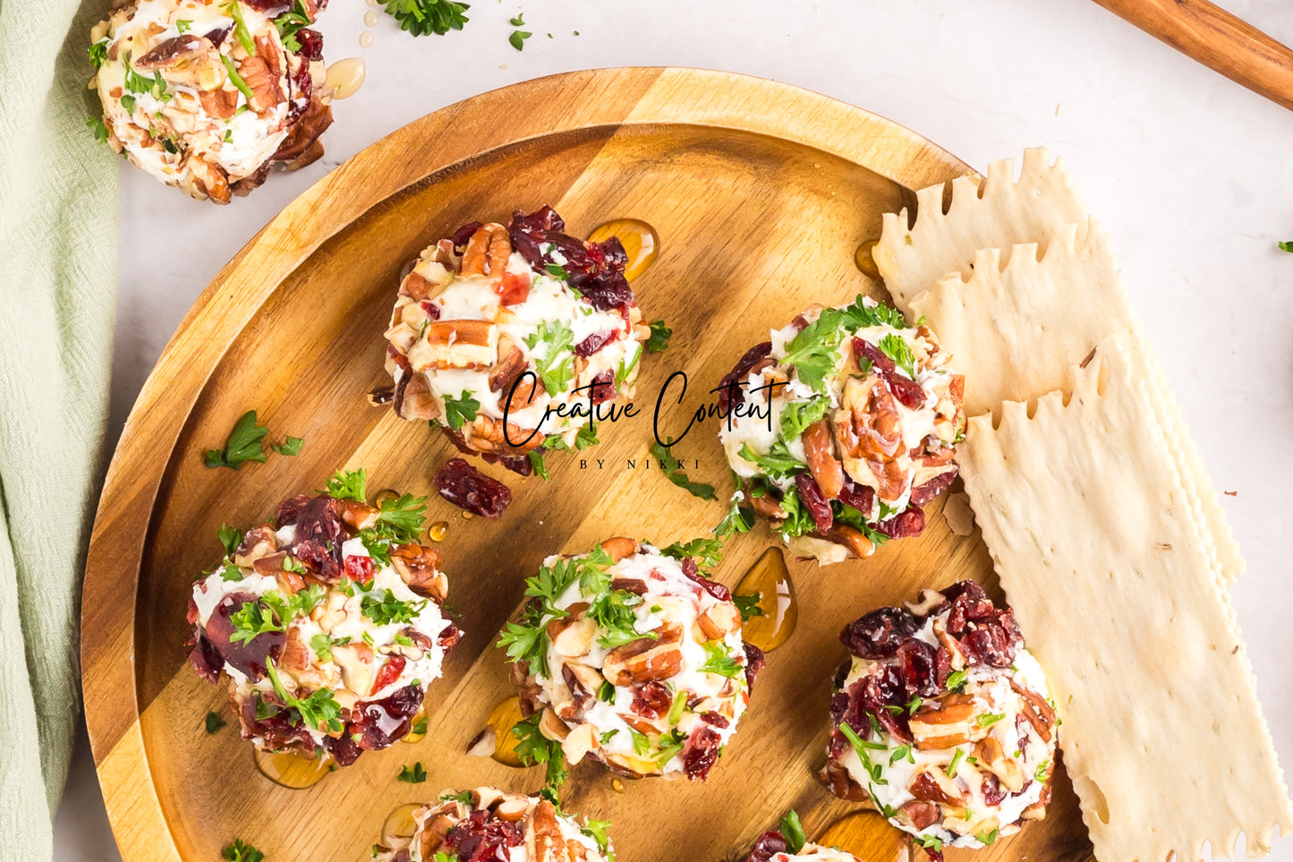 Cranberry Goat Cheese Balls - Set 1 of 2