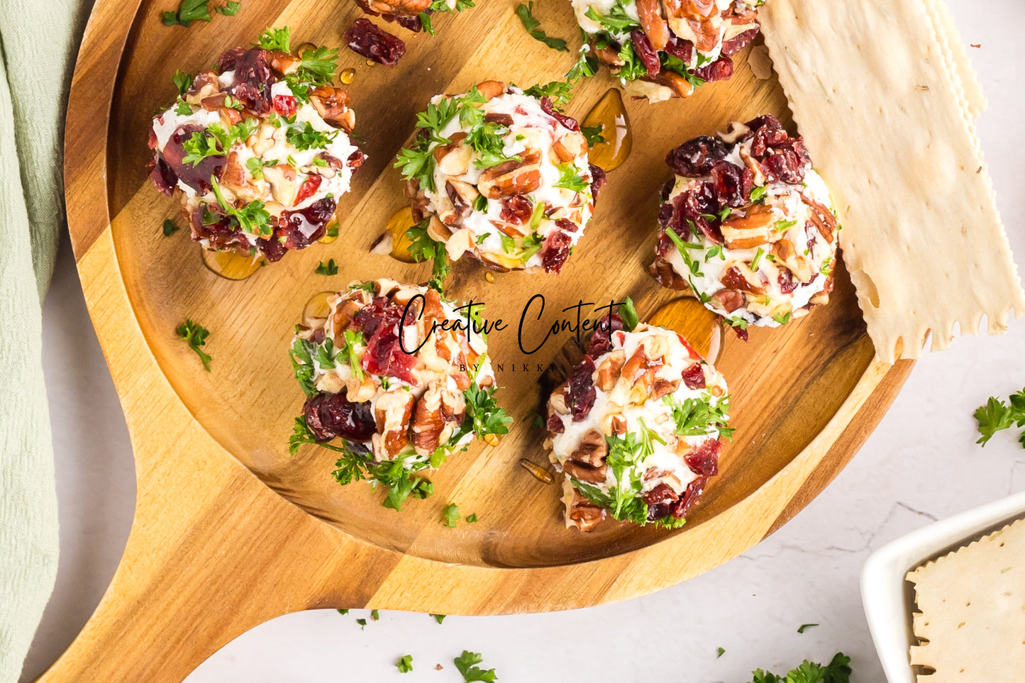 Cranberry Goat Cheese Balls - Set 1 of 2