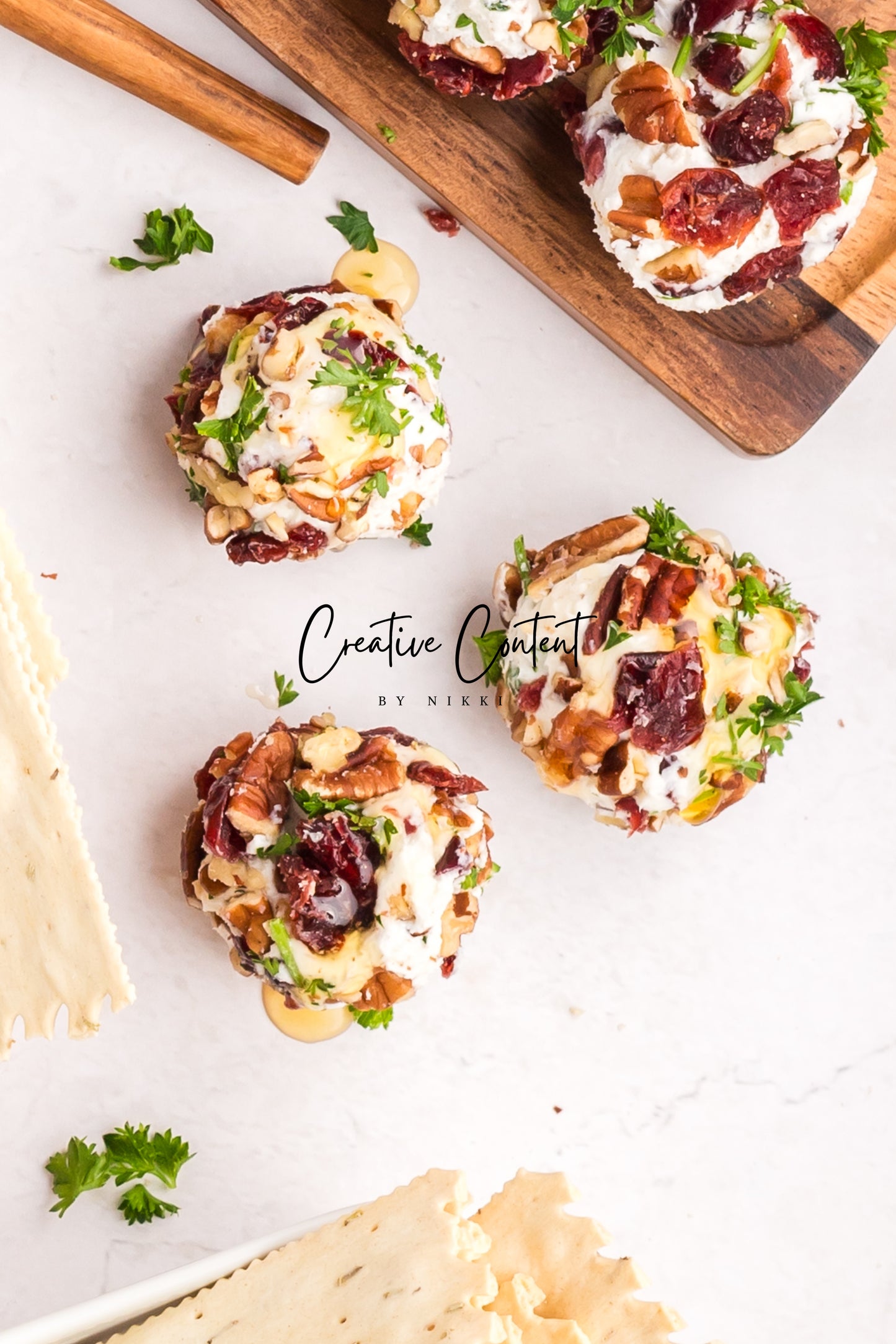 Cranberry Goat Cheese Balls - Set 1 of 2