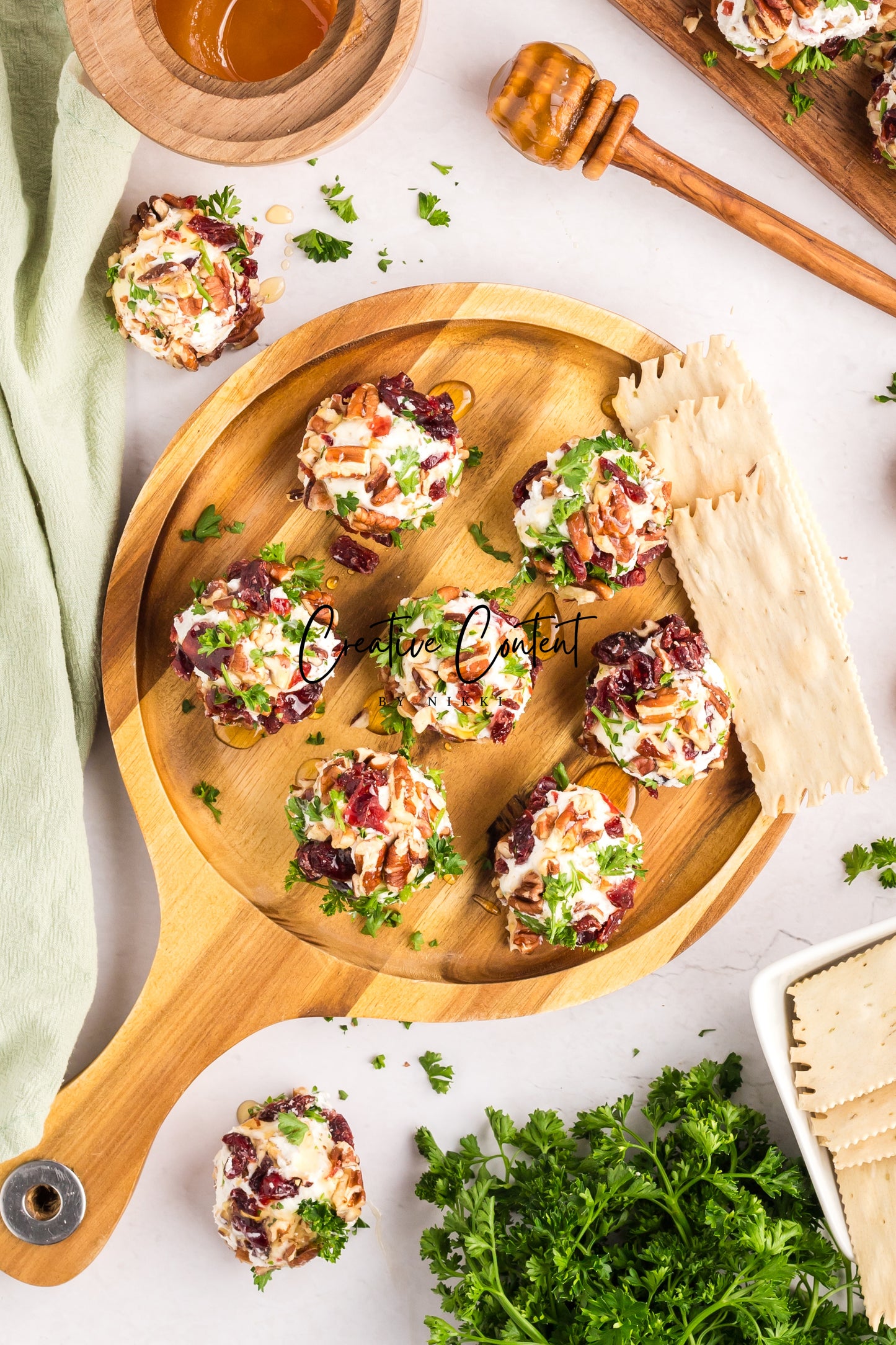 Cranberry Goat Cheese Balls - Set 1 of 2