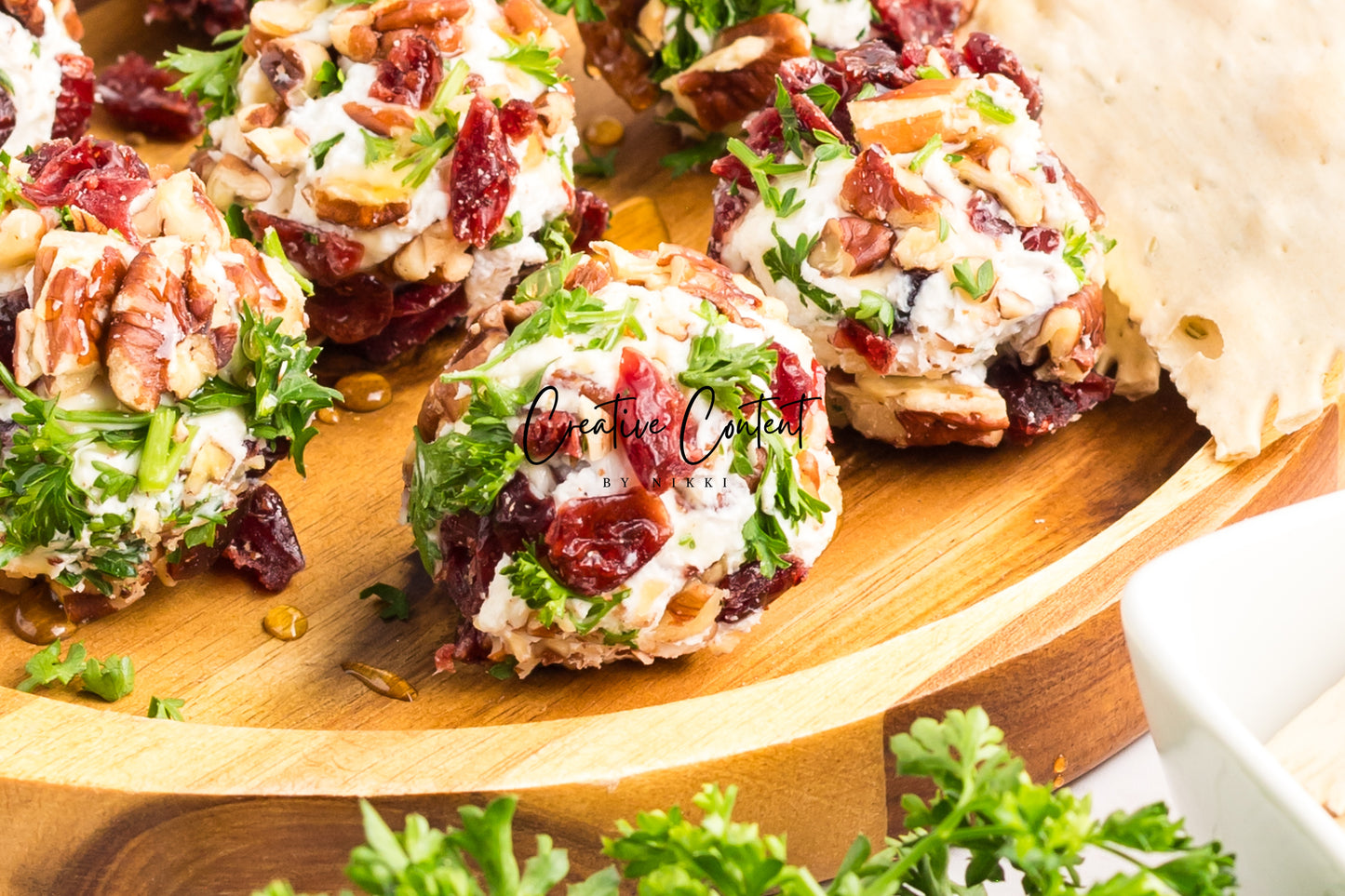 Cranberry Goat Cheese Balls - Set 1 of 2