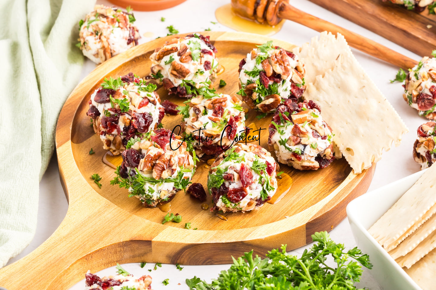 Cranberry Goat Cheese Balls - Set 1 of 2