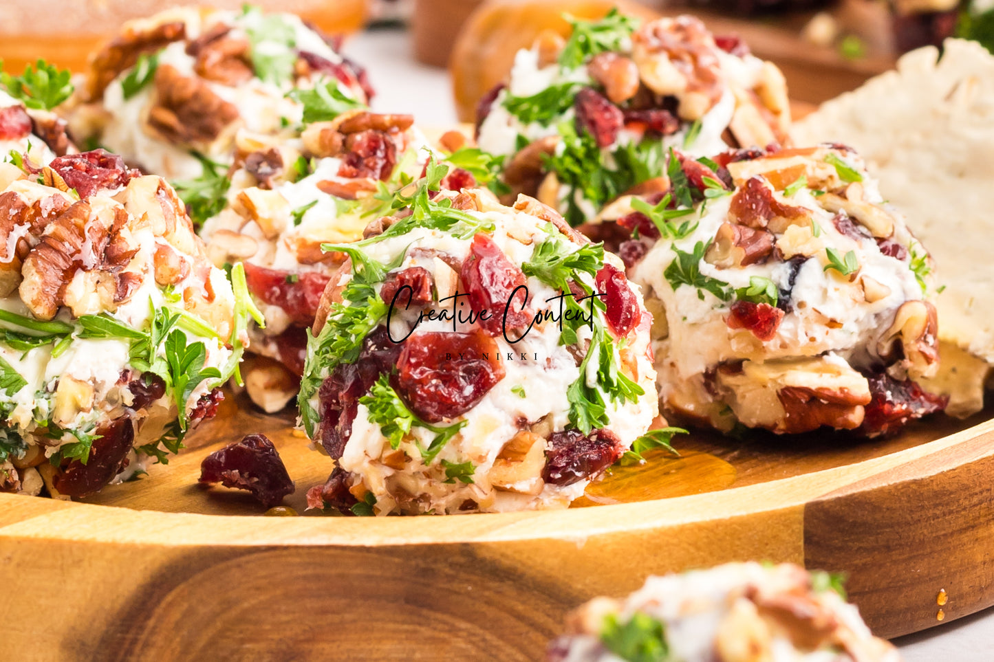 Cranberry Goat Cheese Balls - Set 1 of 2