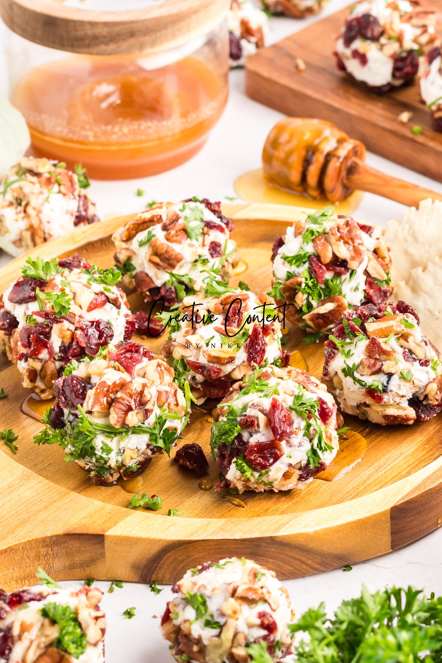 Cranberry Goat Cheese Balls - Set 1 of 2
