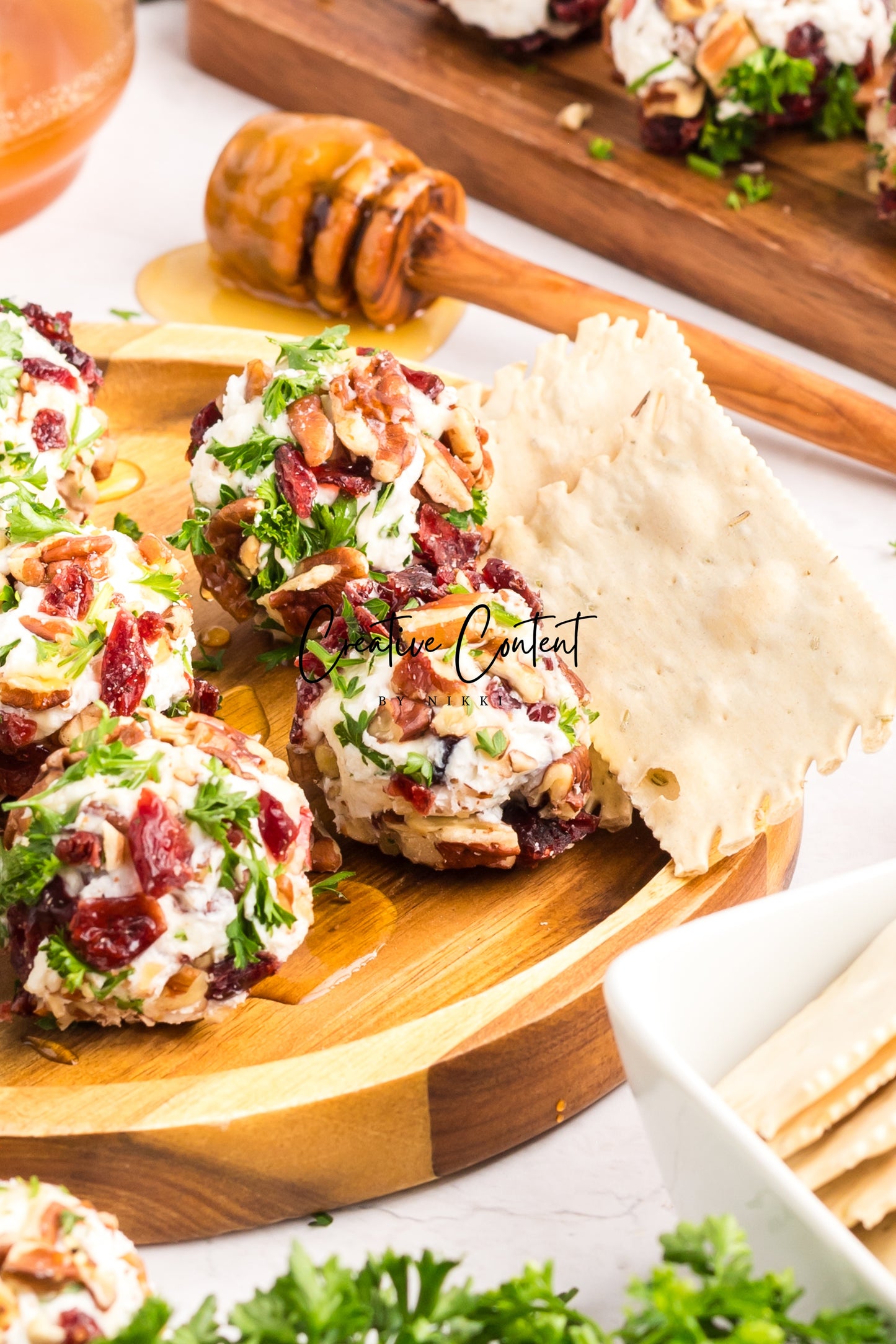 Cranberry Goat Cheese Balls - Set 1 of 2