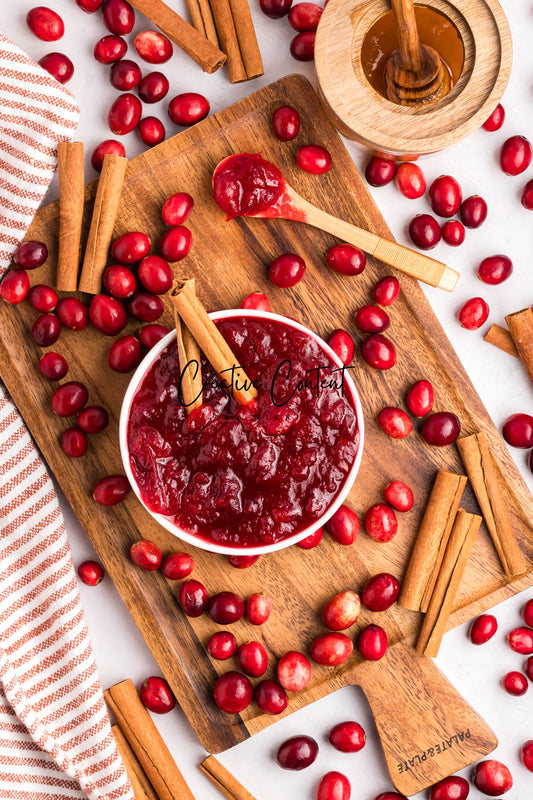 Cranberry Sauce  - Set 1 of 2
