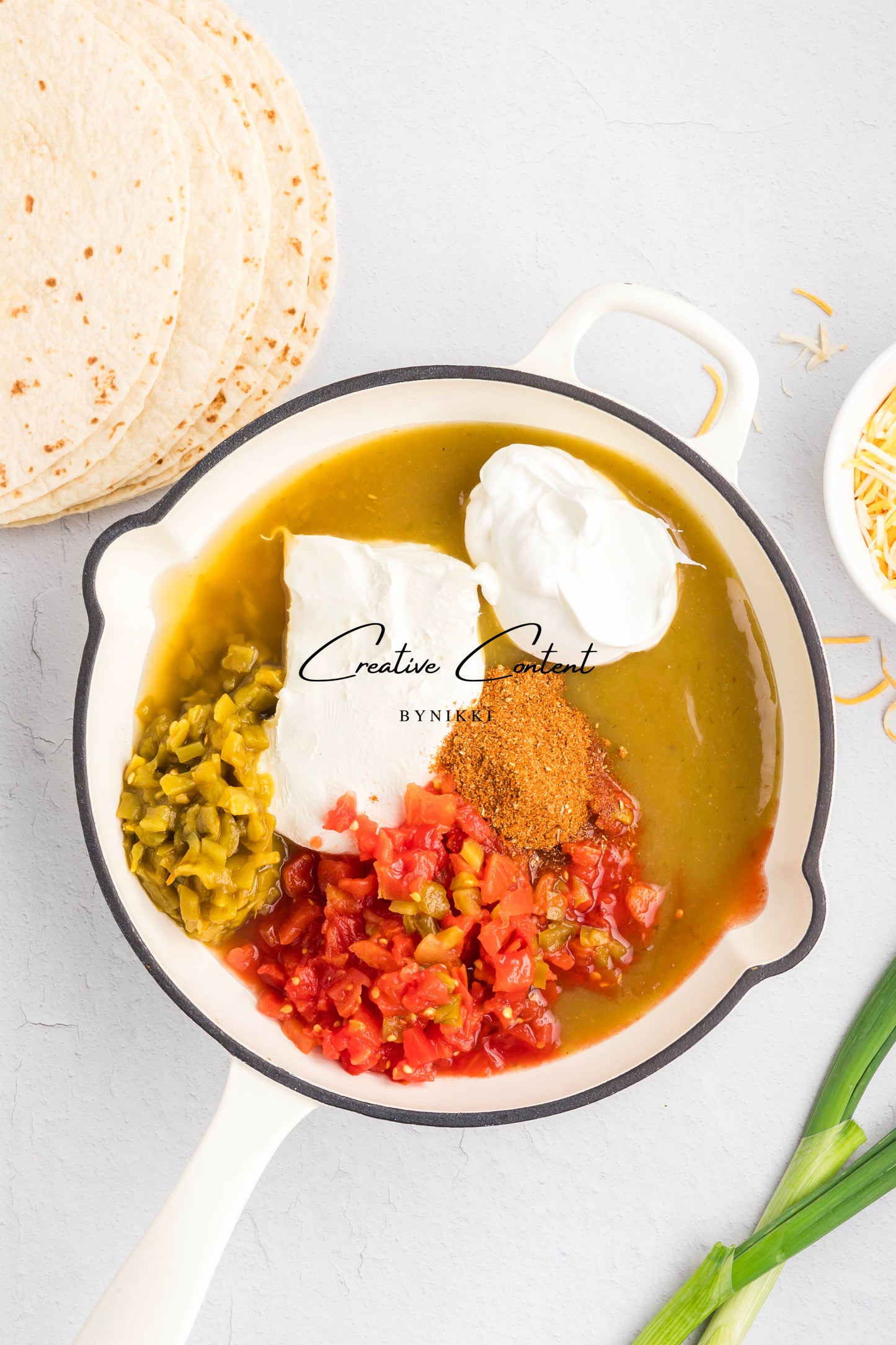 Cream Cheese Chicken Enchiladas   - Exclusive