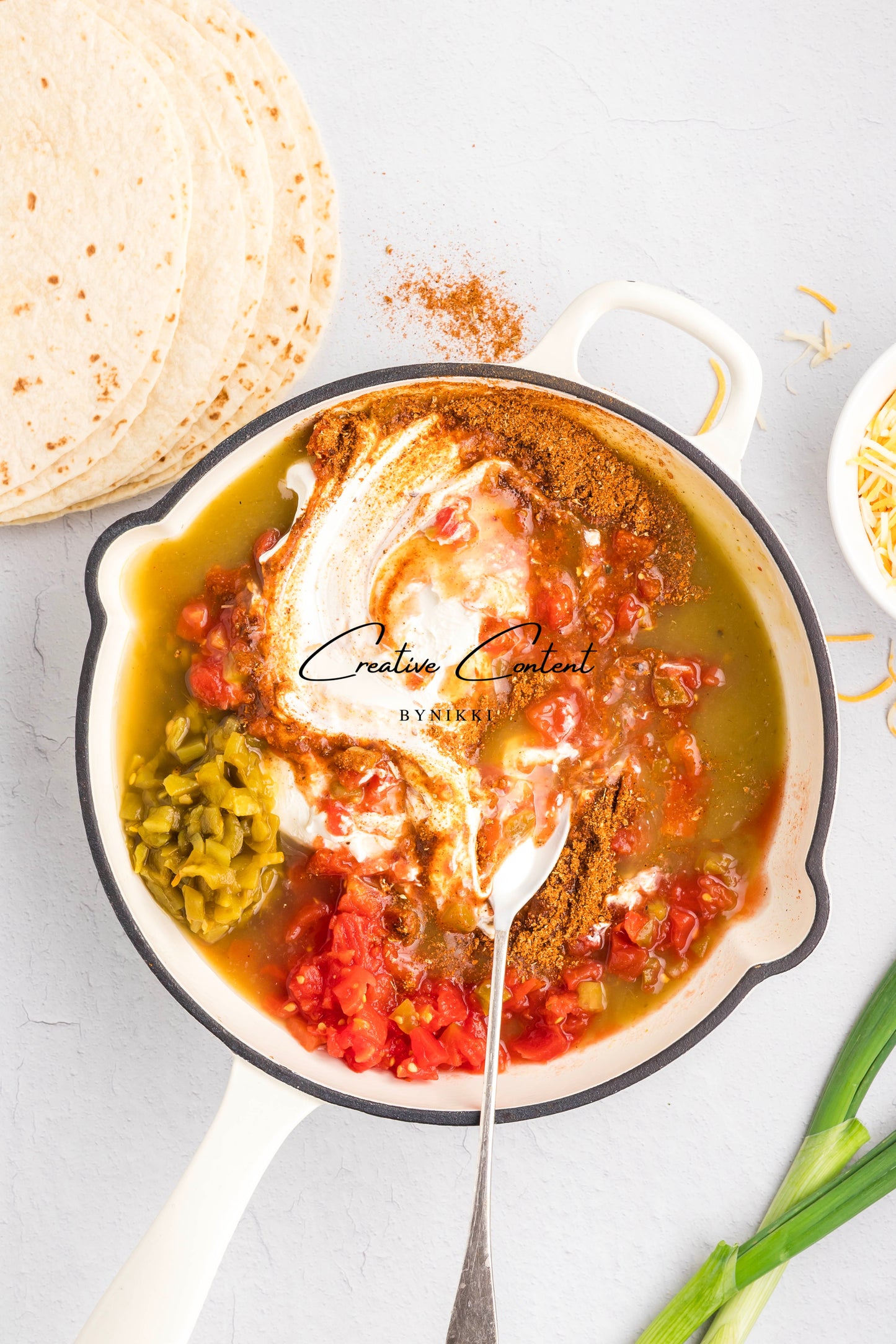 Cream Cheese Chicken Enchiladas   - Exclusive