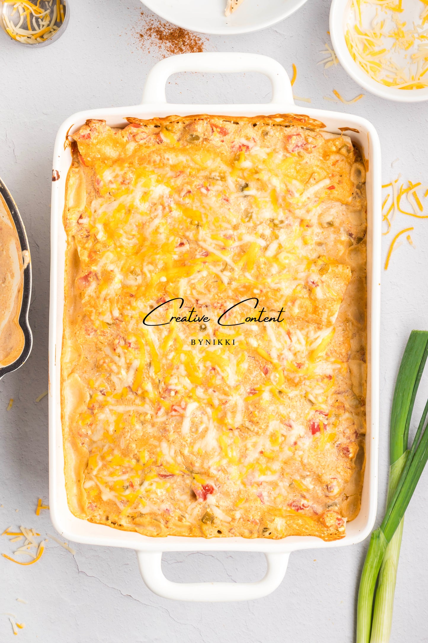 Cream Cheese Chicken Enchiladas   - Exclusive