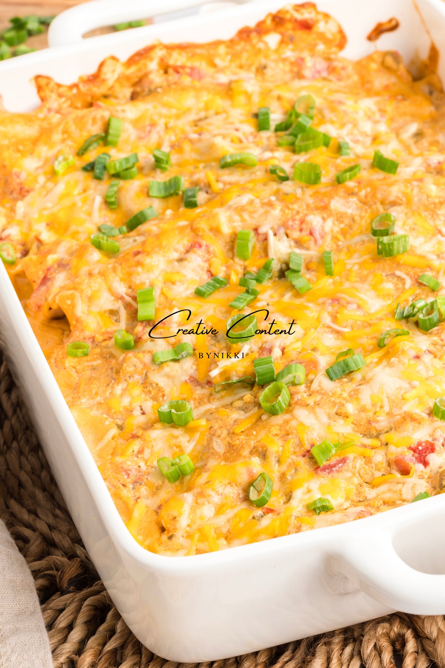 Cream Cheese Chicken Enchiladas   - Exclusive