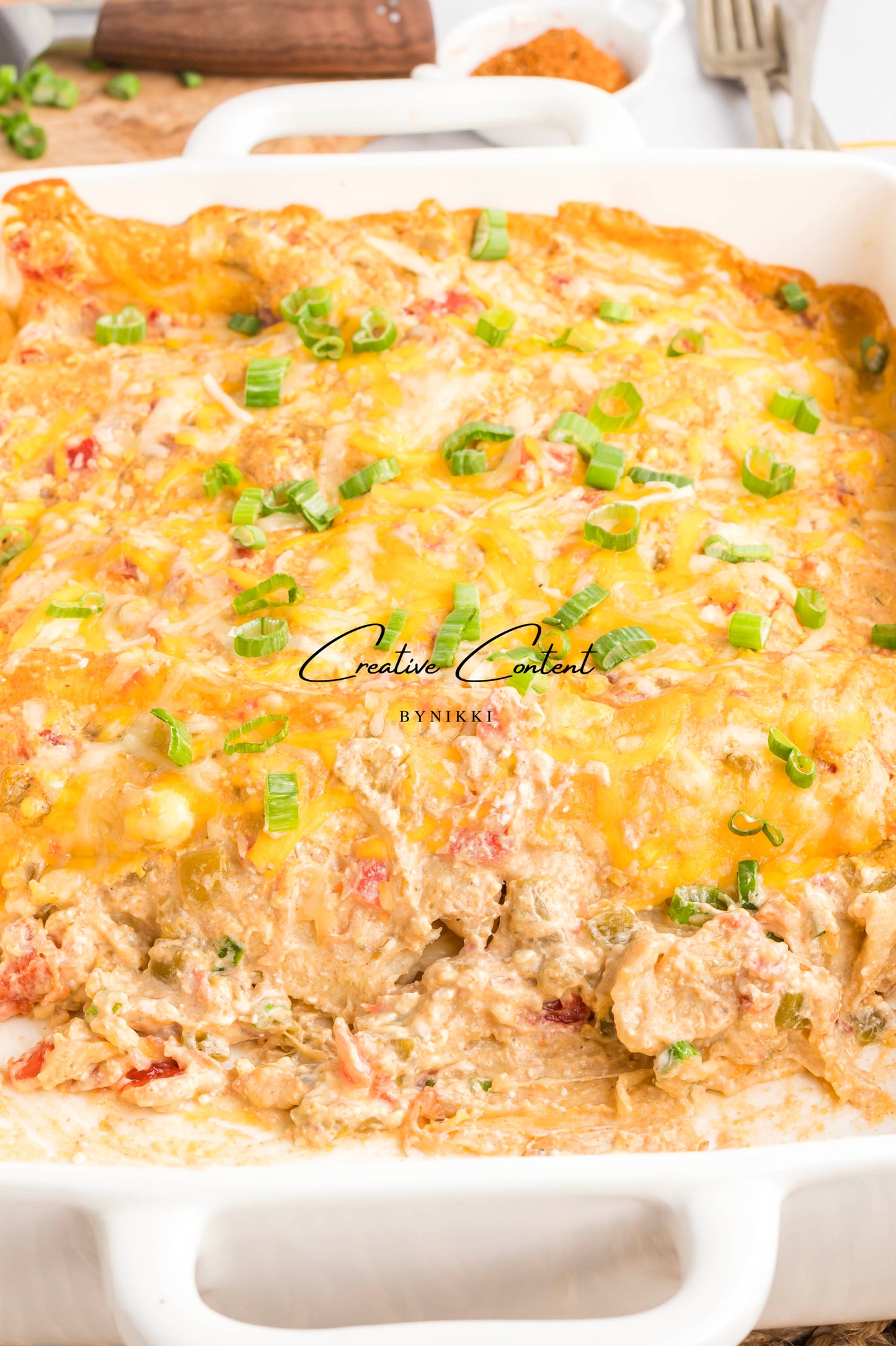 Cream Cheese Chicken Enchiladas   - Exclusive
