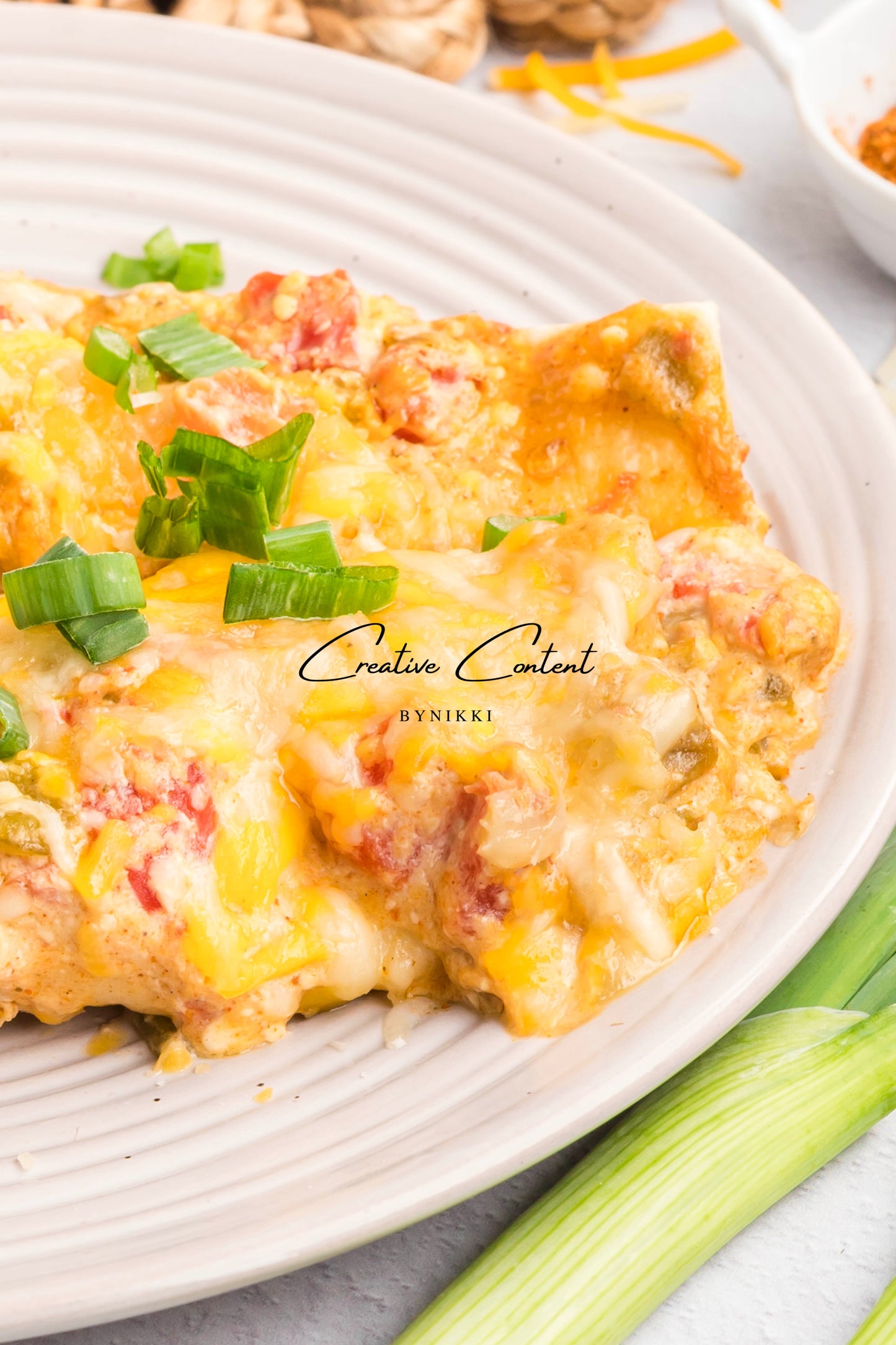 Cream Cheese Chicken Enchiladas   - Exclusive