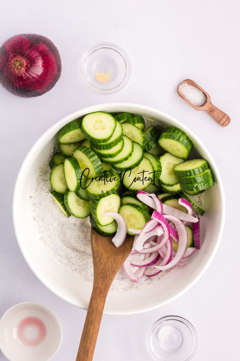 Creamy Cucumber Salad - Set 2 of 2