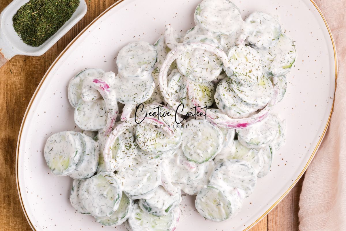 Creamy Cucumber Salad - Set 2 of 2