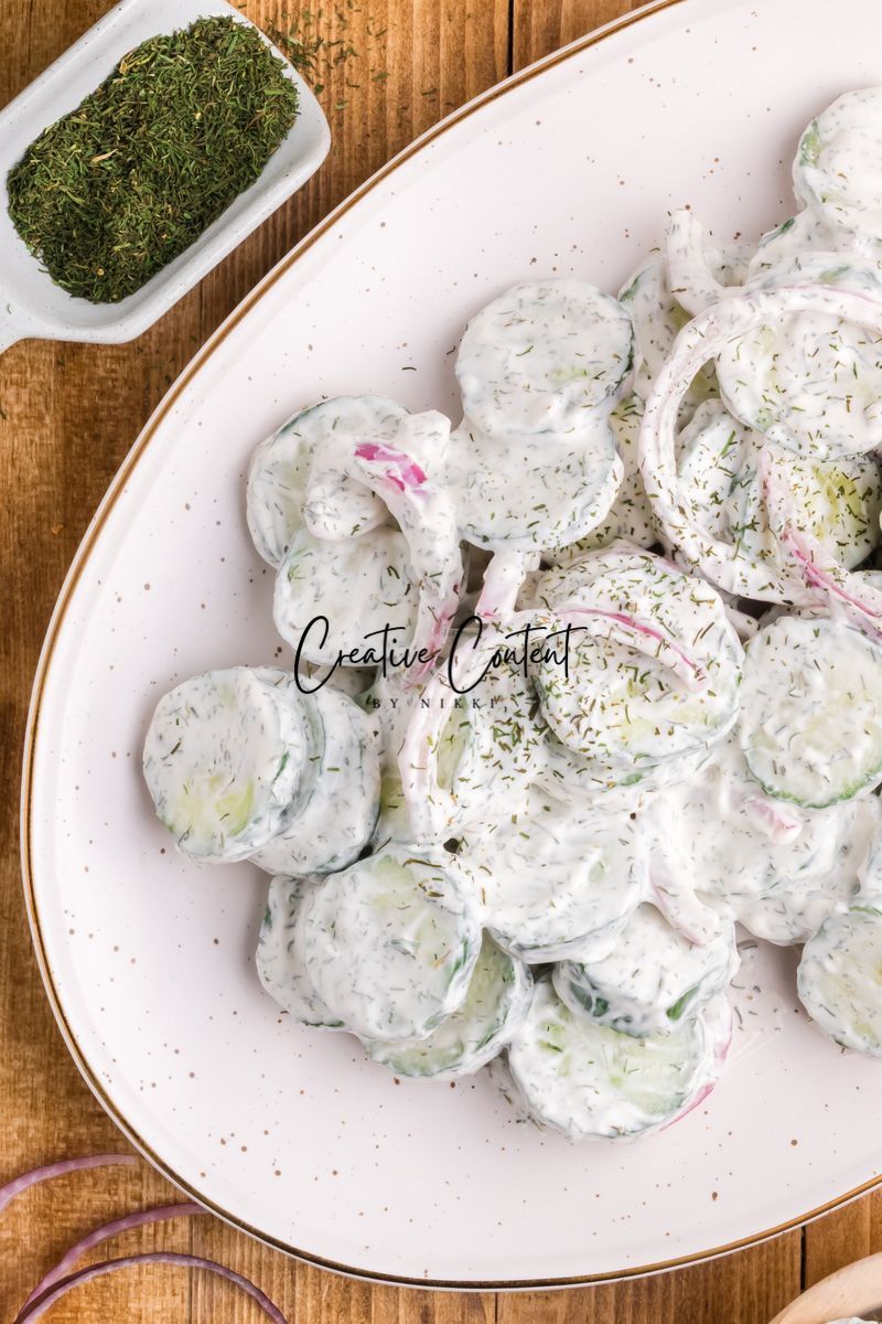 Creamy Cucumber Salad - Set 2 of 2