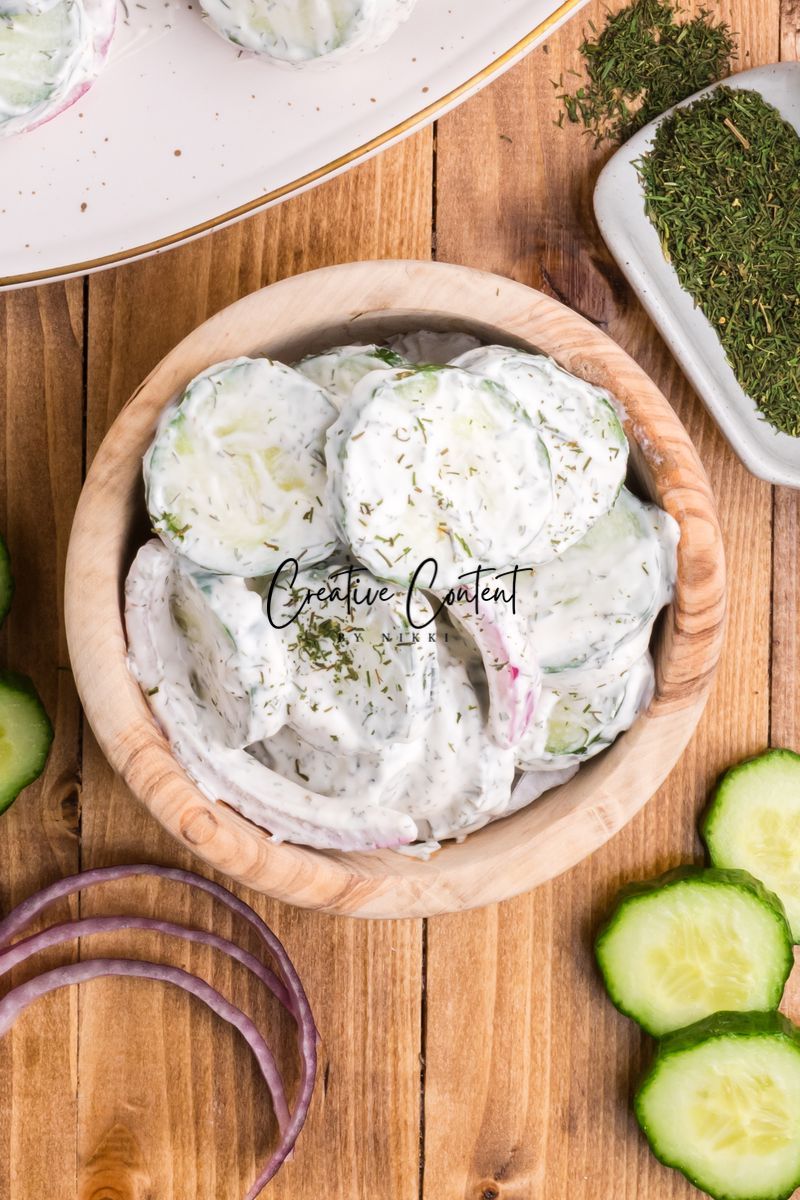 Creamy Cucumber Salad - Set 2 of 2