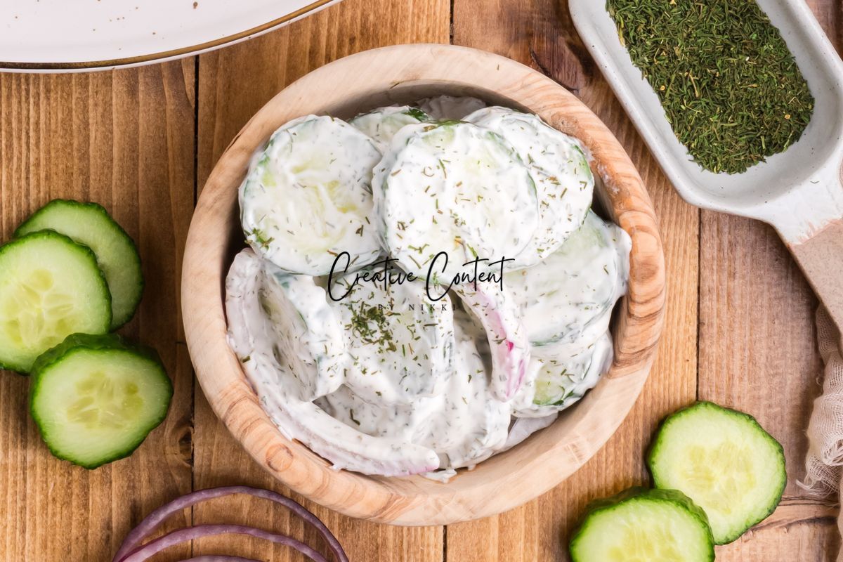 Creamy Cucumber Salad - Set 2 of 2