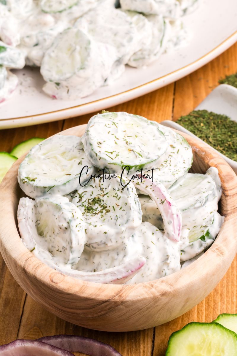 Creamy Cucumber Salad - Set 2 of 2