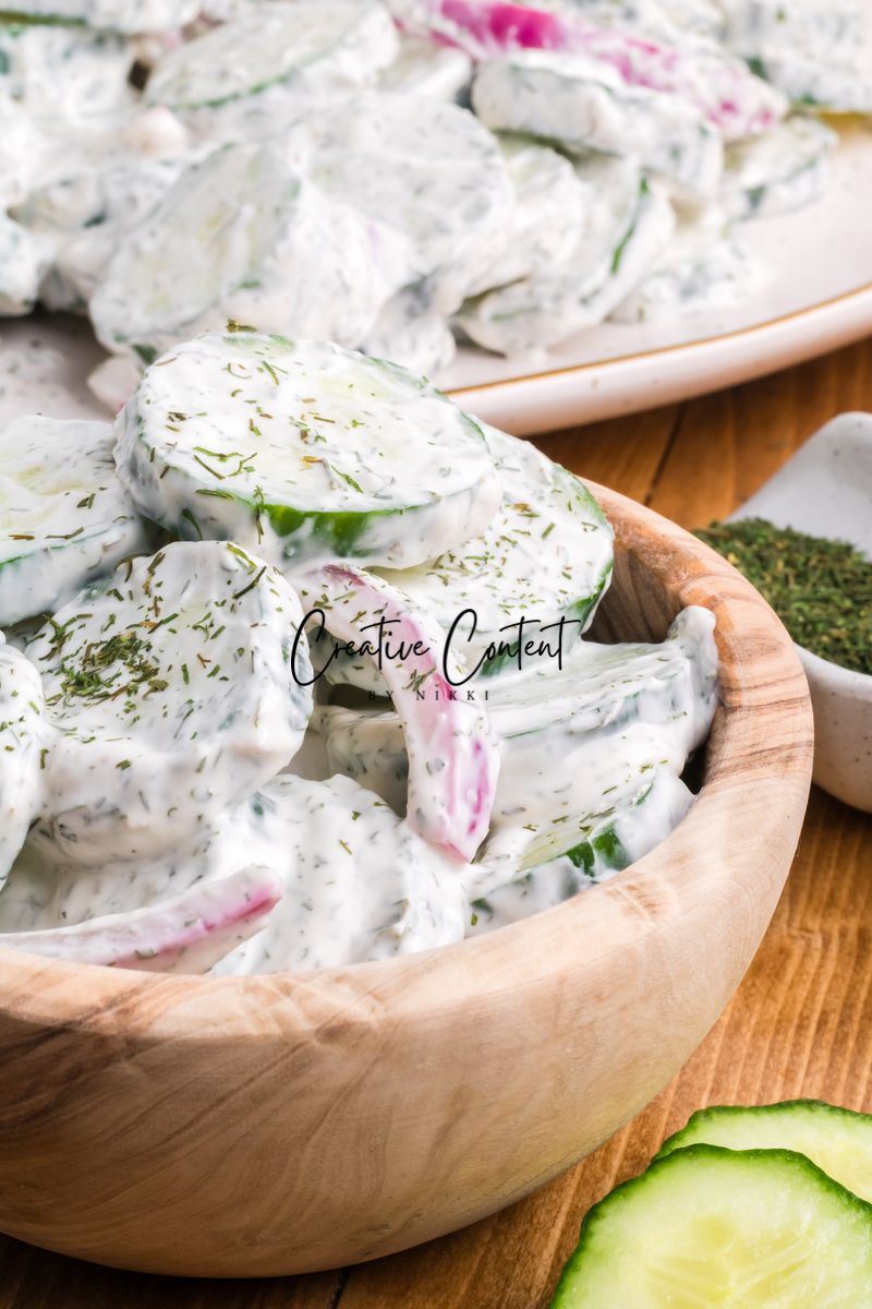 Creamy Cucumber Salad - Set 2 of 2