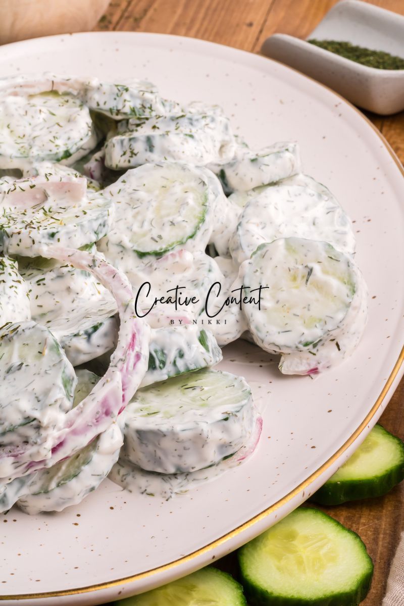 Creamy Cucumber Salad - Set 2 of 2