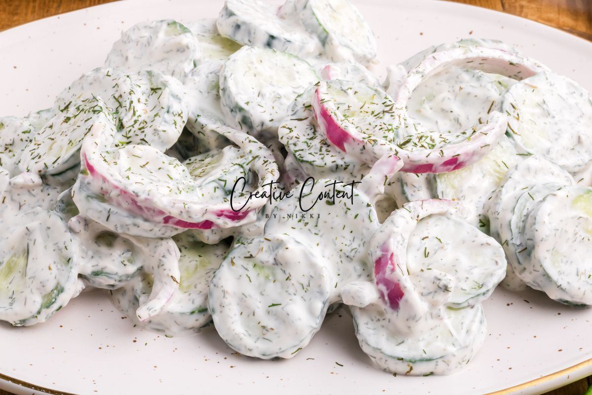Creamy Cucumber Salad - Set 2 of 2