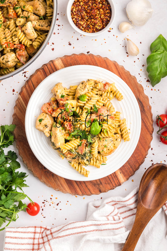 Creamy Pasta Pesto Chicken  -  Exclusive