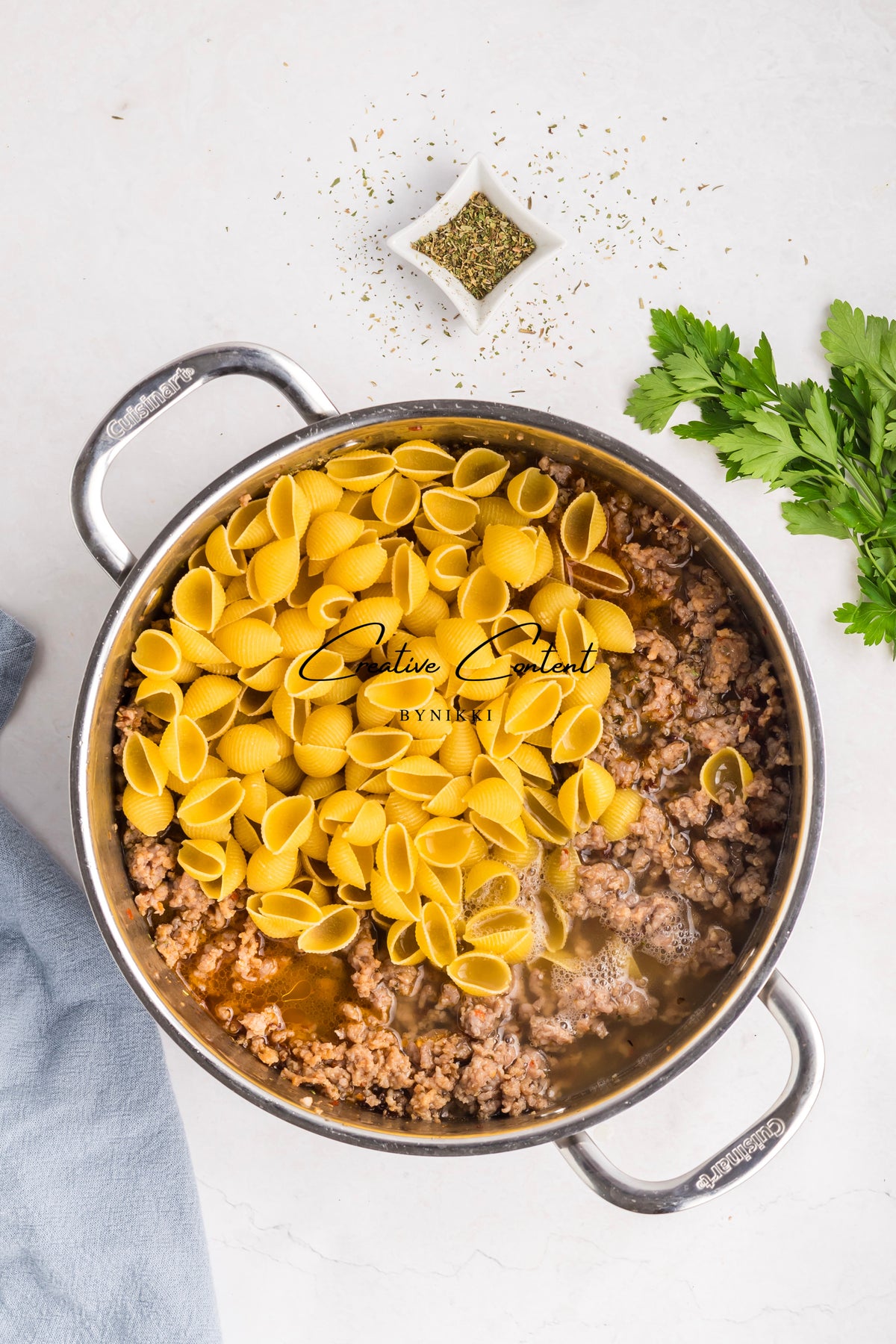 Creamy Shells and Sausage - Exclusive