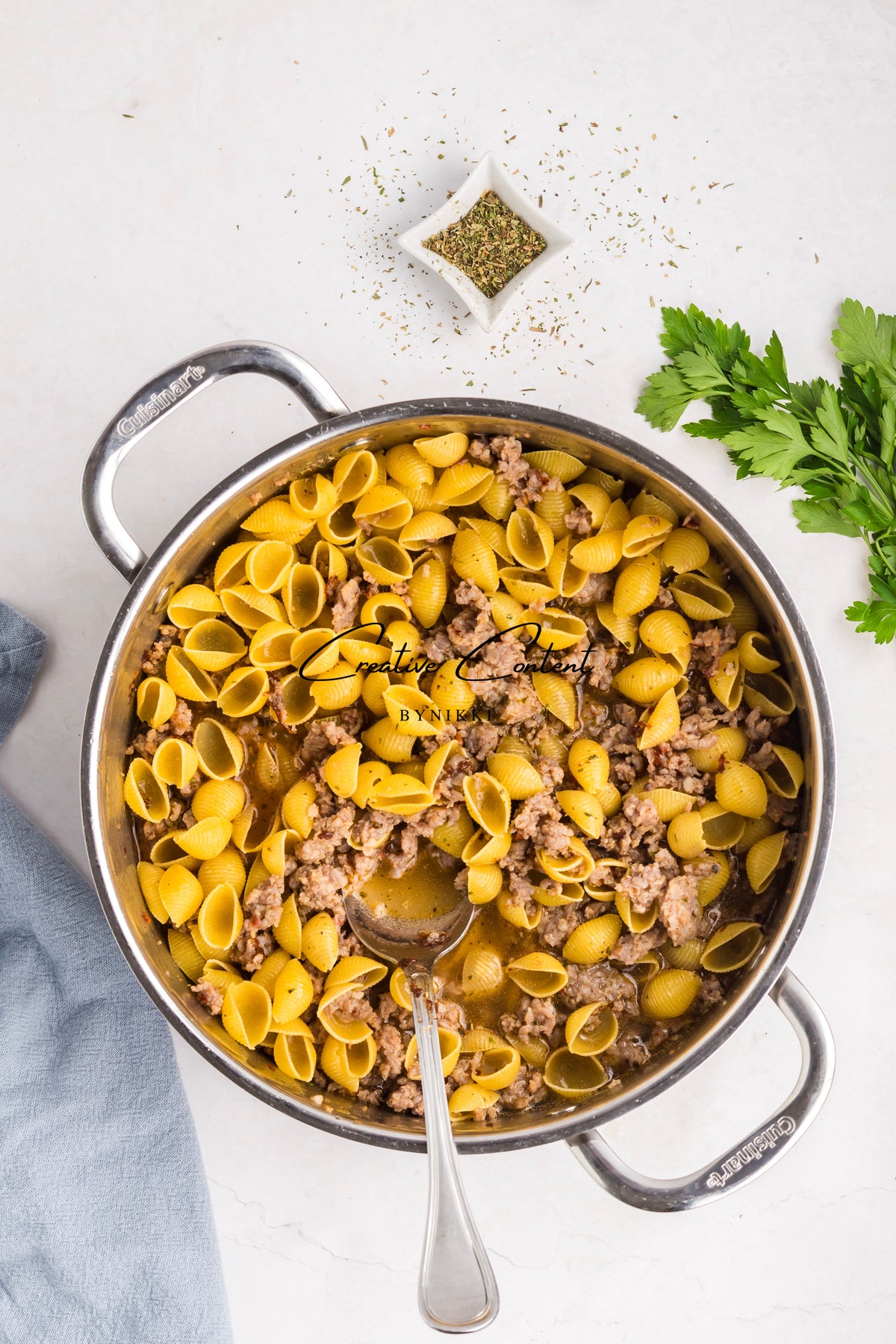 Creamy Shells and Sausage - Exclusive