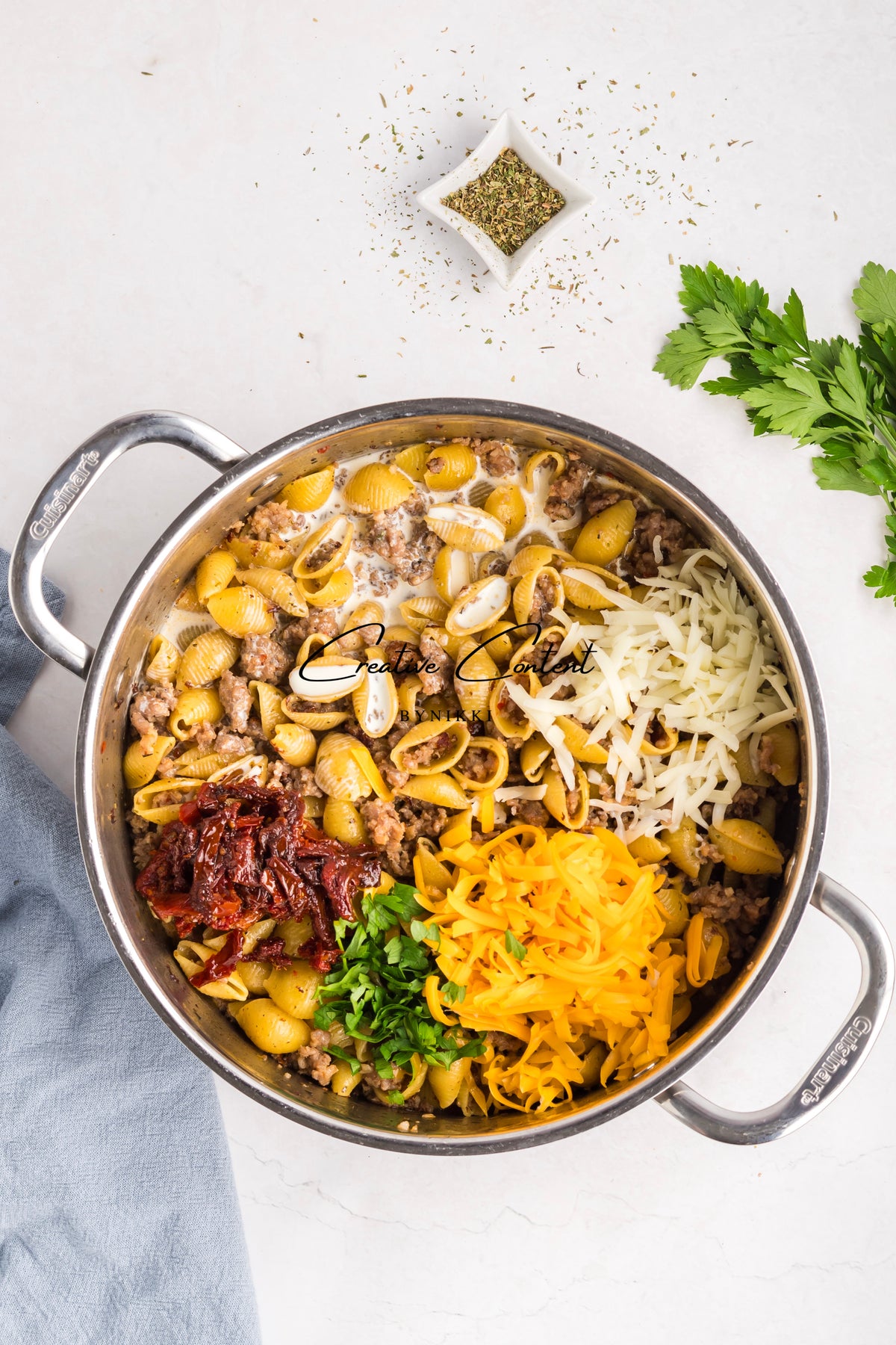 Creamy Shells and Sausage - Exclusive