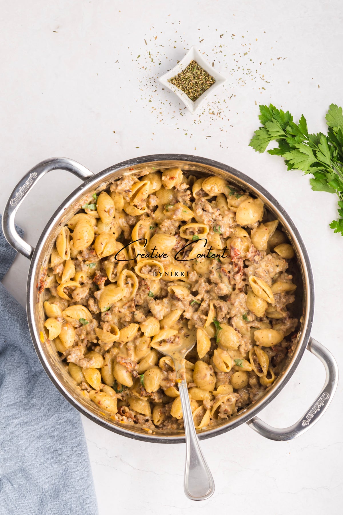 Creamy Shells and Sausage - Exclusive