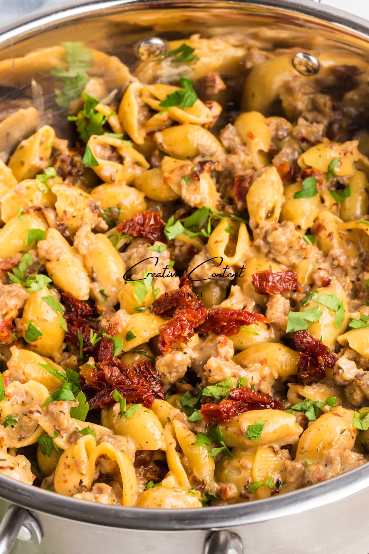 Creamy Shells and Sausage - Exclusive