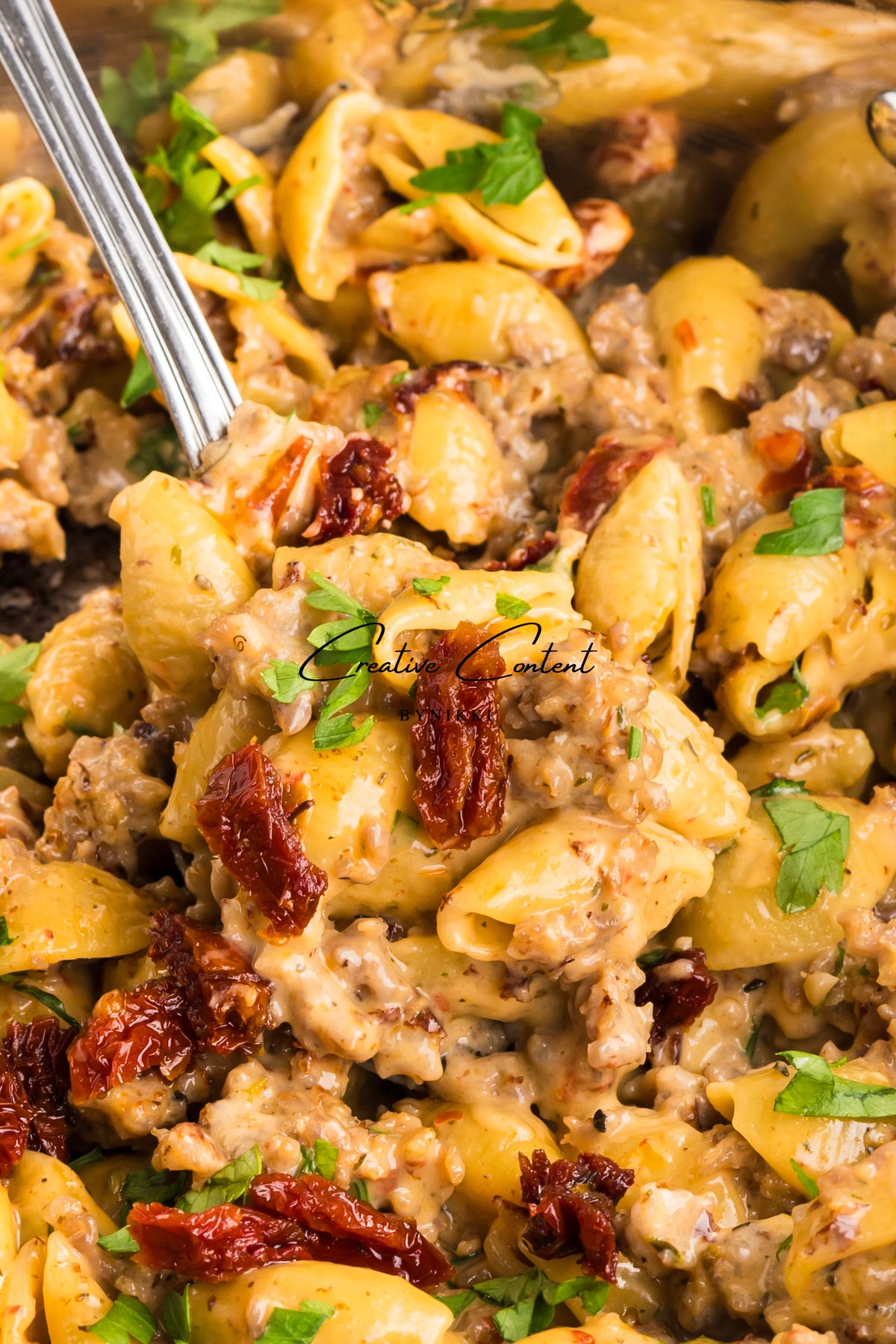 Creamy Shells and Sausage - Exclusive