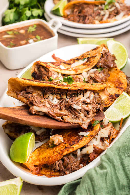 Crock Pot Birria Tacos - Exclusive