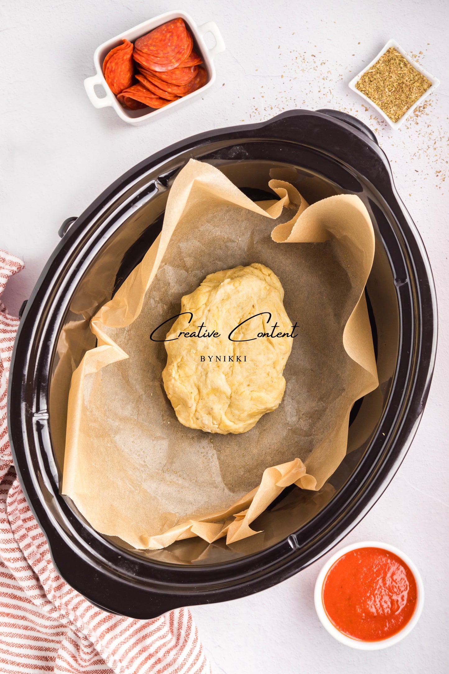 Crock Pot Deep Dish Pizza - Exclusive